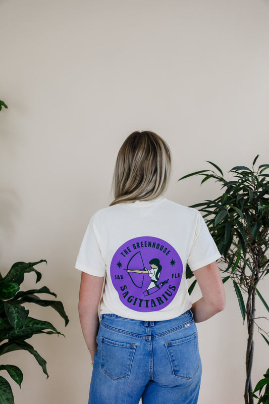 Sagittarius Wine Club Tee