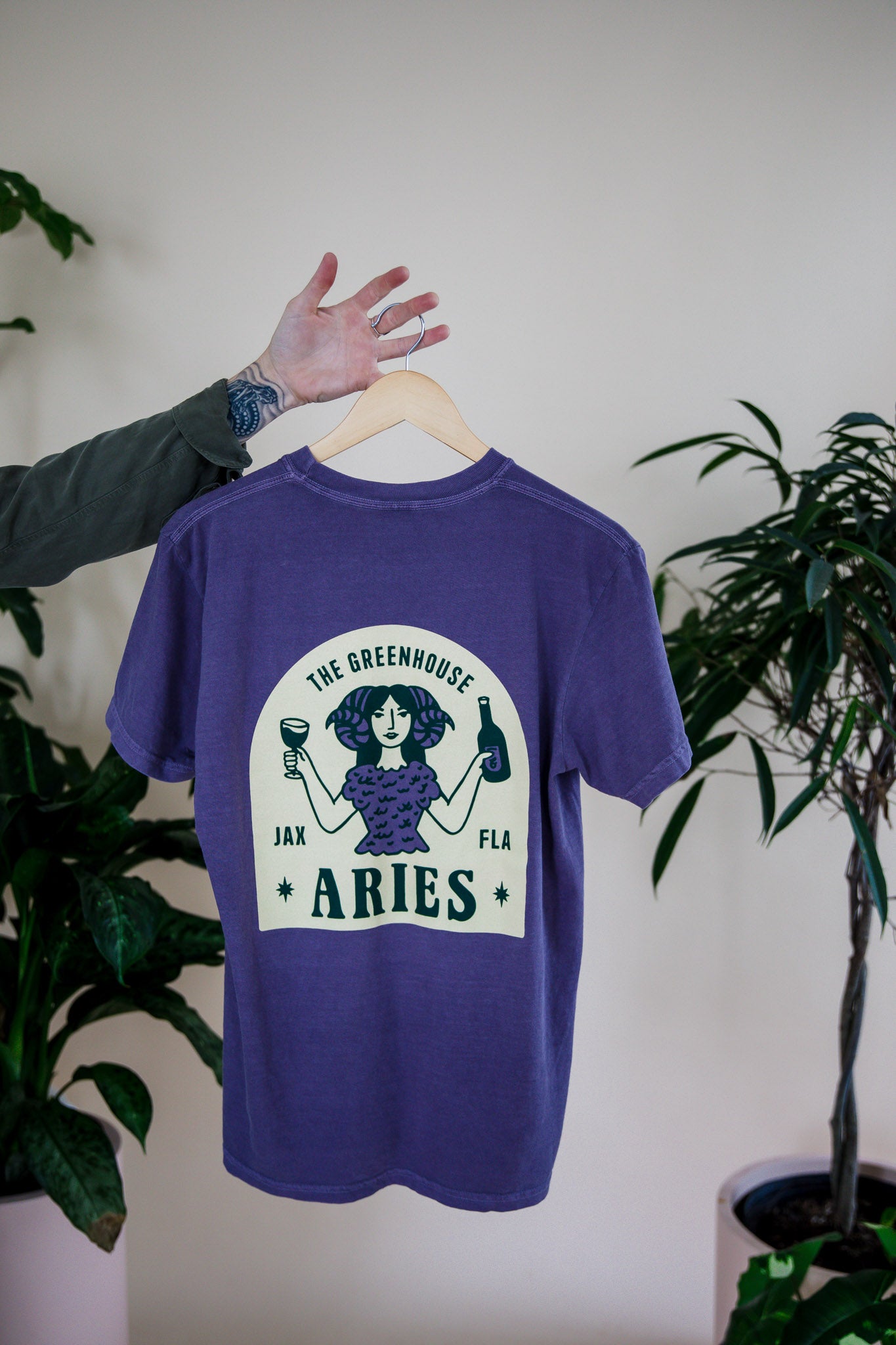 Aries Wine Club Tee