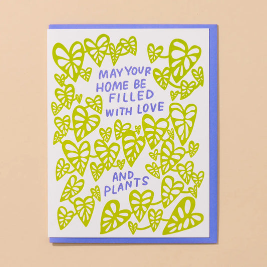 Love & Plants Card