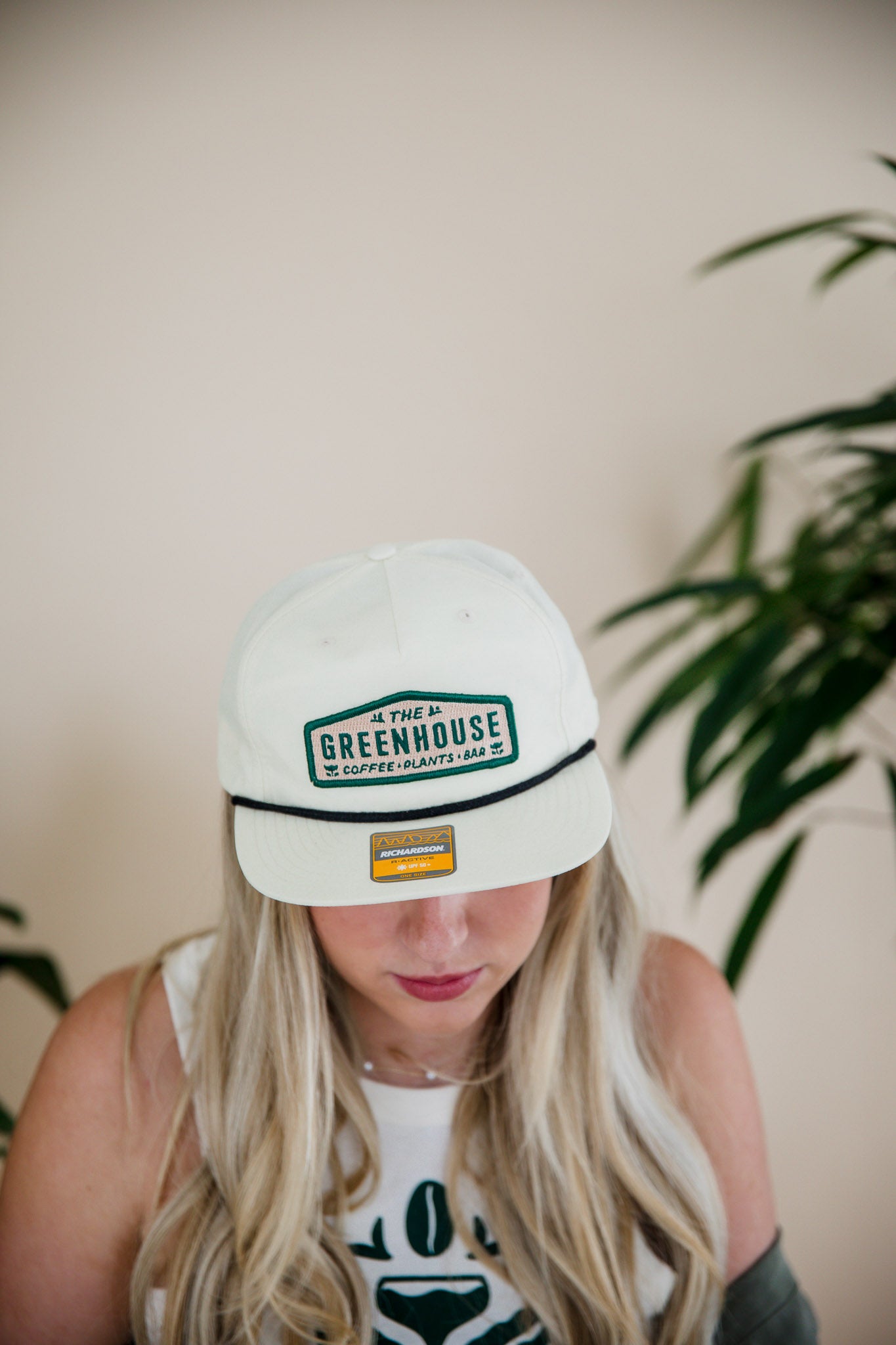 White Greenhouse Snapback