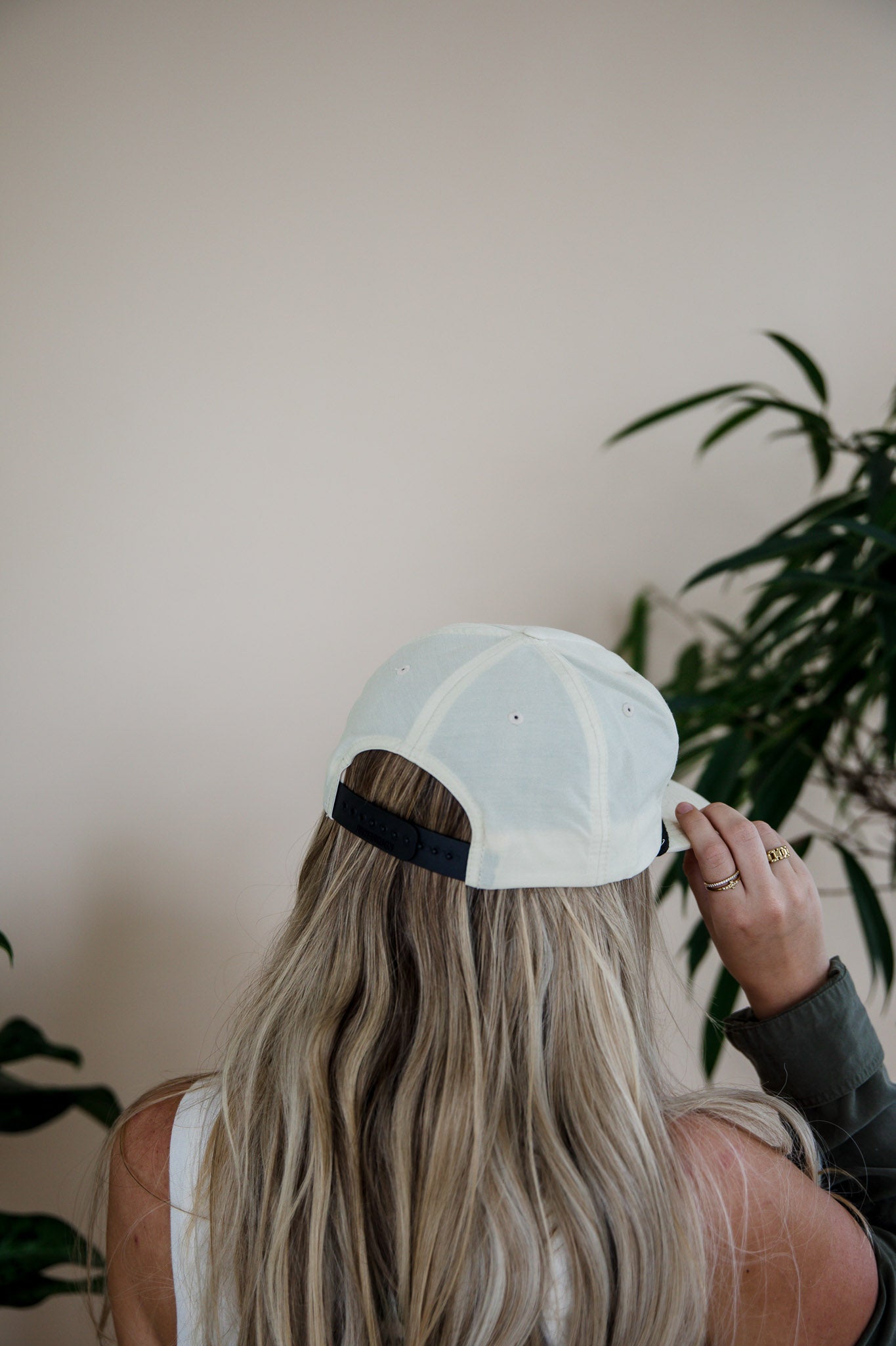 White Greenhouse Snapback