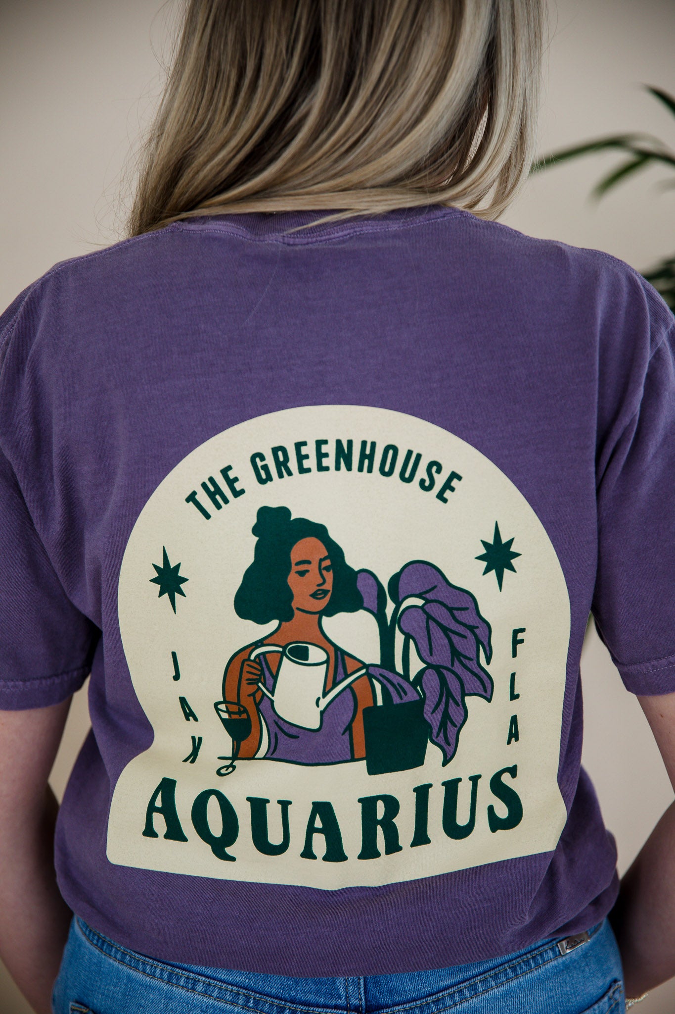 Aquarius Wine Club Tee