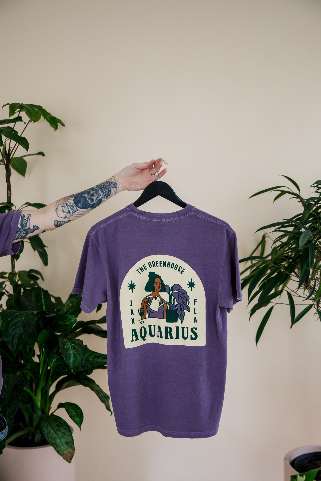 Aquarius Wine Club Tee