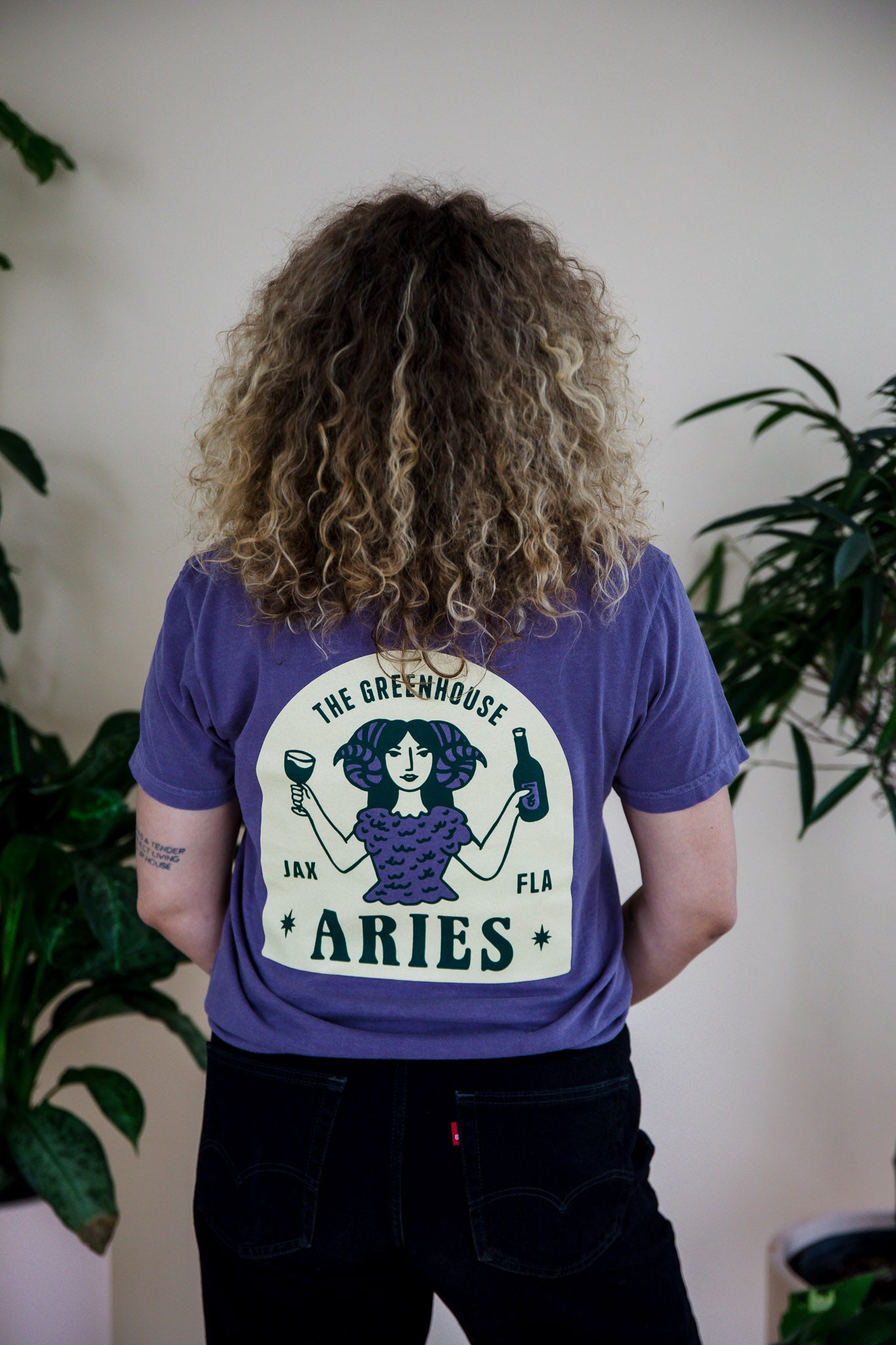 Aries Wine Club Tee