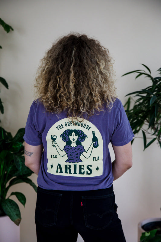 Aries Wine Club Tee